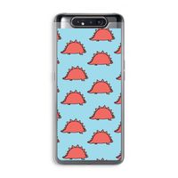 Dinosawrr: Samsung Galaxy A80 Transparant Hoesje Dinosawrr: Samsung Galaxy A80 Transparant Hoesje