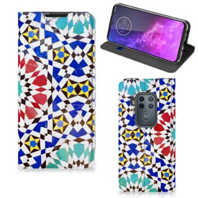 Motorola One Zoom | Standcase | Mozaïek