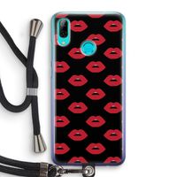 Lips: Huawei P Smart (2019) Transparant Hoesje met koord