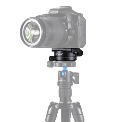 PULUZ aluminiumlegering 360 graden rotatie Panorama bal hoofd met Quick Release plaat voor Camera Tripod Head