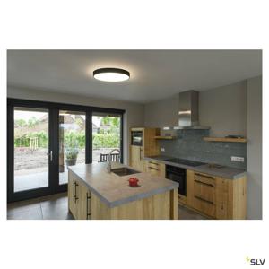 SLV 1007322 MEDO® 60 LED-plafondlamp LED 39 W Zwart