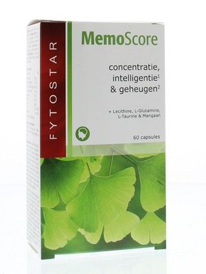 Fytostar Memo score geheugenformule (60 caps)