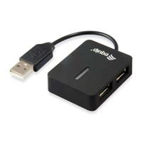 Equip 128952 128952, USB 2.0, USB 2.0, 480 Mbit/s, Black, Plastic, CE