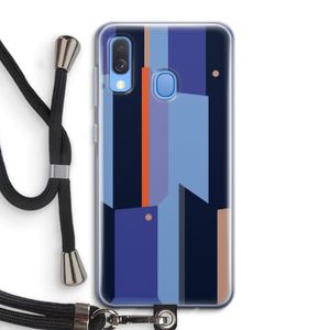 Gestalte 3: Samsung Galaxy A40 Transparant Hoesje met koord