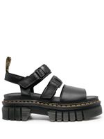 Dr. Martens sandales Ricki en cuir à plateforme - Noir - thumbnail