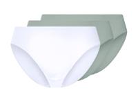 esmara Set van 3 dames onderbroeken (Mint/wit, 3XL (56/58))