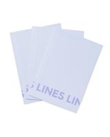 HEMA Schriften A4 gelinieerd blauw - 3 stuks