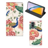 Smartphone hoesje voor OnePlus Nord 2 5G Pink Peacock