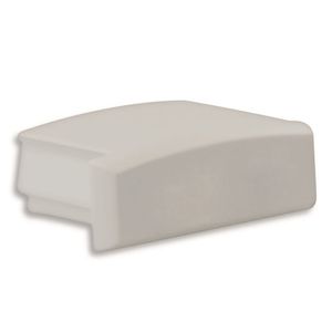Eindkap E75 grijs voor aluminium LED profiel SL8/NL8 8
