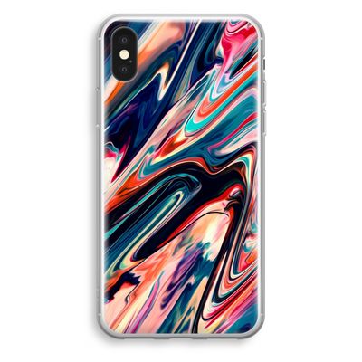 Quantum Being: iPhone XS Transparant Hoesje