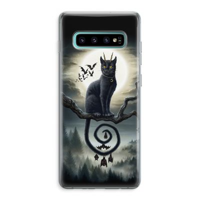 Moonlight Companions: Samsung Galaxy S10 Plus Transparant Hoesje