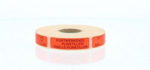 Blockland Strooketiket pijnstiller kort/lang werkend fl rood (1 Rol)