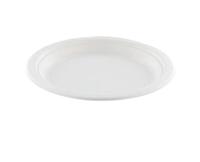 Bord iezzy ø170mm suikerriet wit | 20 stuks