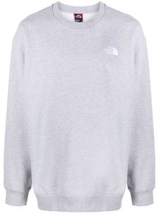 The North Face sweat en coton mélangé à logo imprimé - Gris