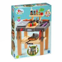 Ecoiffier zomer keuken met barbecue en pizzaoven, 27dlg. - thumbnail