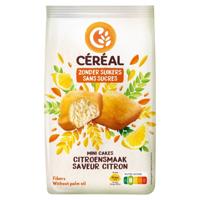 Cereal Mini cakes met citroensmaak zonder suikers 196 Gram