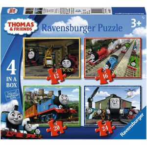Thomas de trein puzzel, 4in1