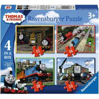 Thomas de trein puzzel, 4in1