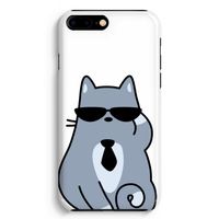 Cool cat: iPhone 8 Plus Volledig Geprint Hoesje Cool cat: iPhone 8 Plus Volledig Geprint Hoesje