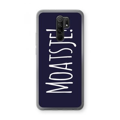 Moatsje!: Xiaomi Redmi 9 Transparant Hoesje