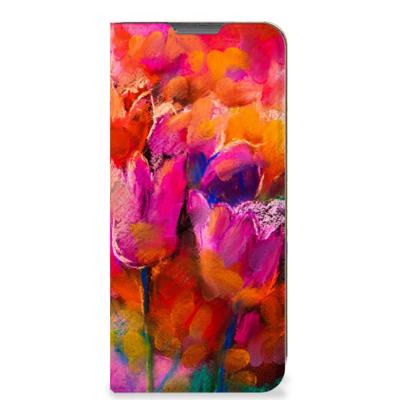 Bookcase OPPO A77 5G | A57 5G Tulips Bookcase OPPO A77 5G | A57 5G Tulips