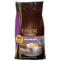 Favor - Extra Dark Roast Megazak - 8x 100 pads - thumbnail