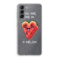 One In A Melon: Samsung Galaxy S21 Transparant Hoesje