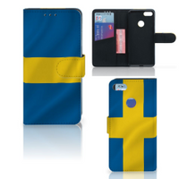 Motorola Moto E6 Play Bookstyle Case Zweden - thumbnail