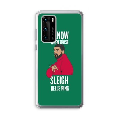 Sleigh Bells Ring: Huawei P40 Transparant Hoesje