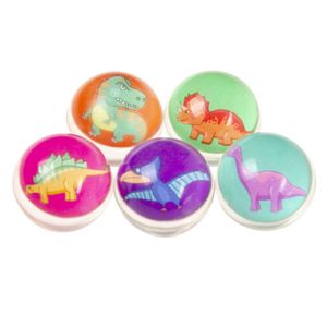 Decopatent® Uitdeelcadeaus 50 STUKS Dino - Dinosaurus Stuiterballen