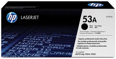 HP toner 53A, 3 000 pagina&apos;s, OEM Q7553A, zwart