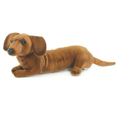 Hansa knuffel Teckel hond - 40 cm - pluche - knuffelhond - knuffeldier