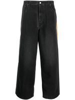 AMBUSH pantalon ample à détails contrastants - Noir