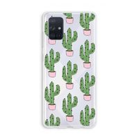 Cactus Lover: Galaxy A71 Transparant Hoesje