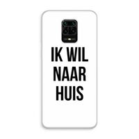 Ik wil naar huis: Xiaomi Redmi Note 10 Lite Transparant Hoesje