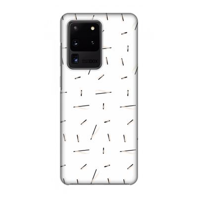 Hipster stripes: Volledig geprint Samsung Galaxy S20 Ultra Hoesje