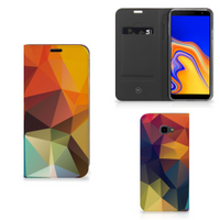 Samsung Galaxy J4 Plus Stand Case Polygon Color - thumbnail