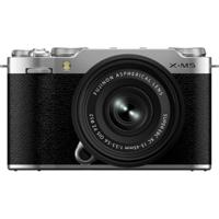 Fujifilm X-M5 zilver + XC 15-45mm