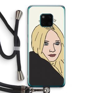 Ashley: Huawei Mate 20 Pro Transparant Hoesje met koord