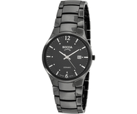 Horlogeband Boccia 3572-02 Keramiek Zwart 13mm