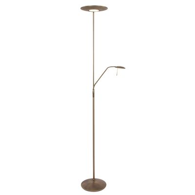 Steinhauer - Zodiac - vloerlamp 2 lichts flex - brons Steinhauer - Zodiac - vloerlamp 2 lichts flex - brons