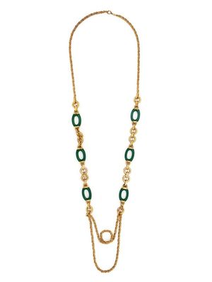 Christian Dior Pre-Owned collier serti de pierres (années 1990)