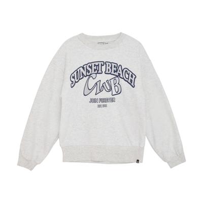 Sweater Melange Grey