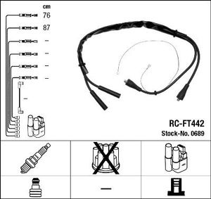 Bougiekabelset RCFT442