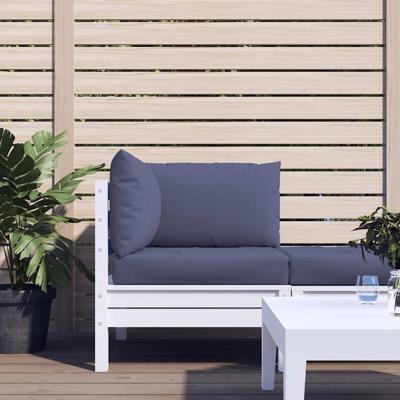 VidaXL Palletkussens 3 st oxford stof marineblauw