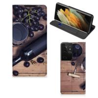 Samsung Galaxy S21 Ultra | Flip Style Cover | Wijn