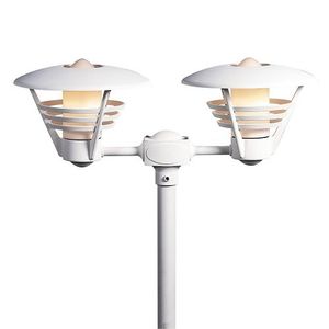 Lantaarnpaal Gemini 2 Draco wit 501-250 + 579-250