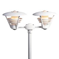 Lantaarnpaal Gemini 2 Draco wit 501-250 + 579-250