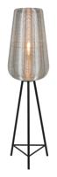 Light & Living Vloerlamp 'Adeta', nikkel, 135cm hoog