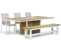 Lifestyle Ultimate/Los Angeles/Seaside 220 cm dining tuinset 5-delig - thumbnail